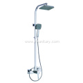 Brass Shower Mixer Rainfall Big Head Shower Set